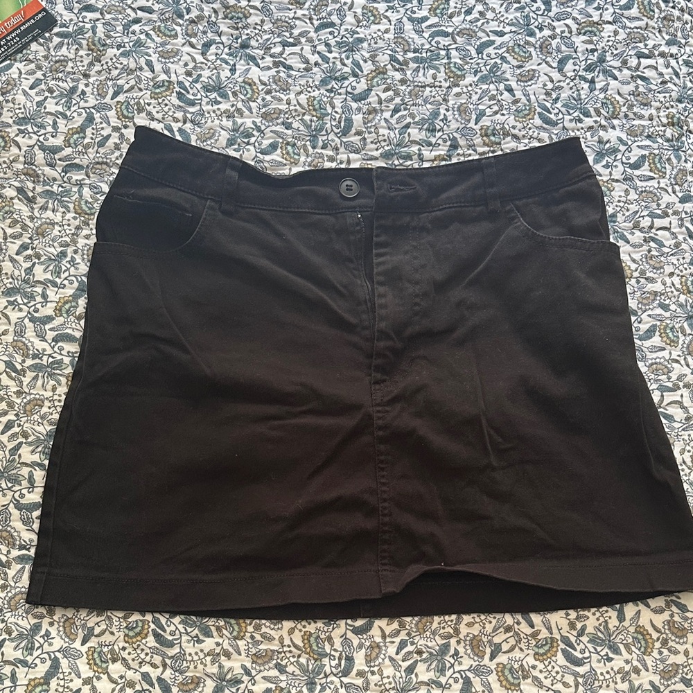 Black Mini Skirt